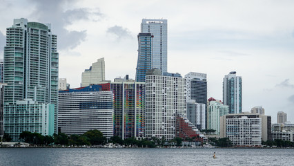 Fototapeta na wymiar Miami City scape