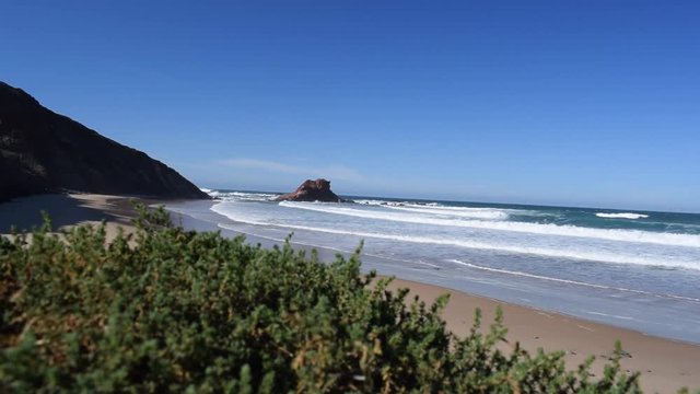 Wind und Wellen an der Algarve