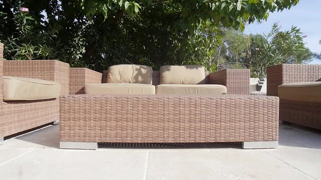 Canap&eacute; ext&eacute;rieur jardin 