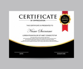 Modern certificate vector