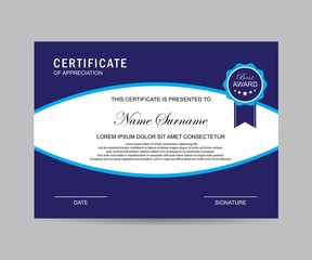 Modern certificate vector