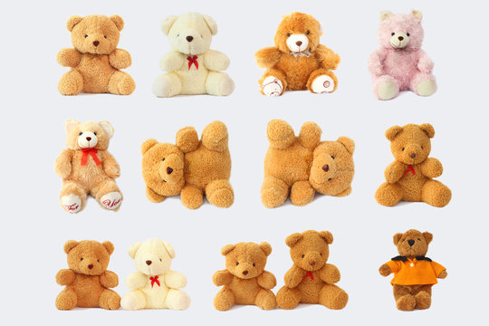 Naklejka Include cute and beautiful teddy bear.