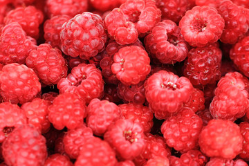 red raspberries texture