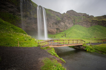 Views of Iceland, with its majestic waterfalls, immense open spaces