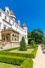 Fototapeta na wymiar Konopiste Chateau - Benesov, Czech Republic