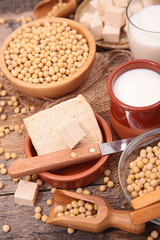 assorted soy product