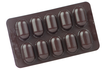 Black blister pack 