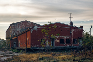 abandoned building