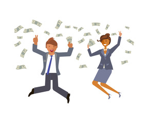 Office teamwork concept