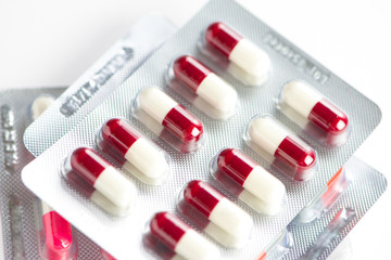 blister pack of medicines