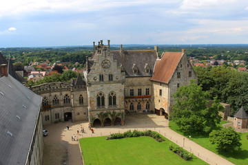 Fototapeta na wymiar Mittelalter Burg 