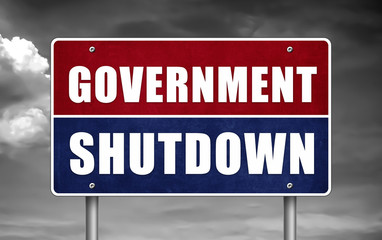 Government Shutdown - obrazy, fototapety, plakaty