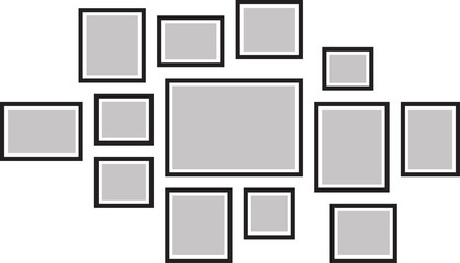 Black and white geometric greek meander traditional seamless pattern