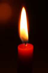 kerze, rot, kerzenschein, hintergrund, leuchten