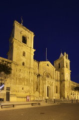 Fototapeta na wymiar St. John's Co-Cathedral in Valletta. Malta
