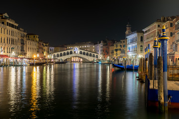 Obraz premium Venezia , Rialto, canal grande