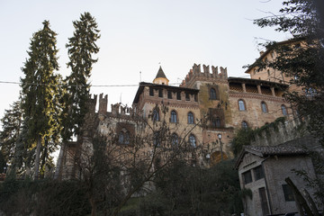 Fototapeta na wymiar Castell'Arquato, pueblo medieval. Placencia, Italia