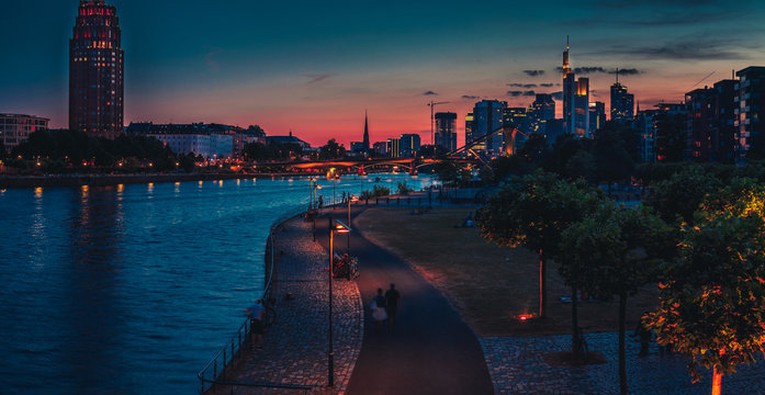 Frankfurt City Skyline