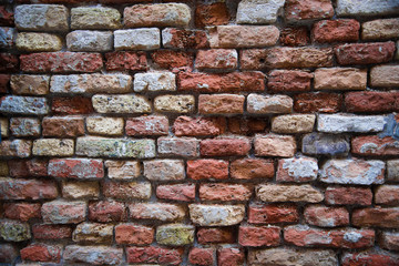 Ancient brick wall