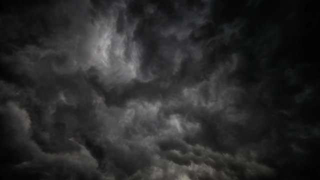 Night Dark Asperitas Storm Clouds Long Timelapse