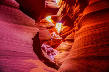 Exotic Lower Antelope Canyon in Page AZ