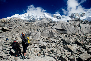 Landscape in Alpamayo