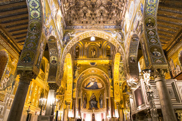 Fototapeta premium La Cappella Palatina a Palermo