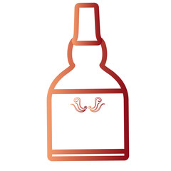 whisky bottle icon image
