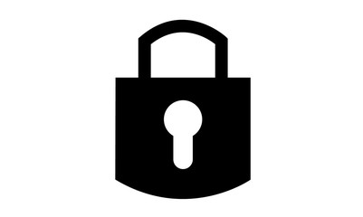 lock icon  symbol Separate from the background