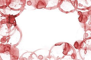 Background of wine ring. Text space