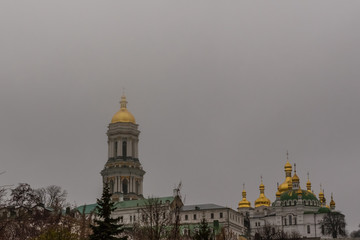 Obraz premium View on a buildings of the Kiev Pechersk Lavra