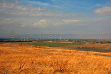 Antenna field near the village of Noratuz. Armenia