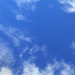 Blue sky and clouds texture