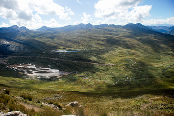Fototapeta premium Landscape in Huayhuash