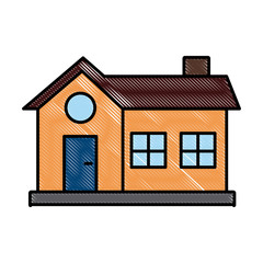 House real estate symbol icon vector illustration graphic design