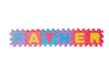 Foam puzzle letter uppercase