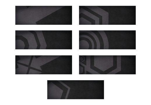 Geometric Photo Overlay Set for Social Media 3