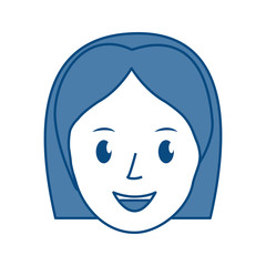cartoon woman icon