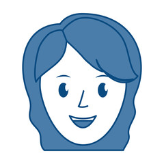 cartoon woman icon