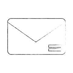 mail envelope isolated icon vector illustration design