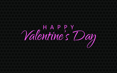 Valentine’s Day greeting card. Web banner. Vector illustration. 