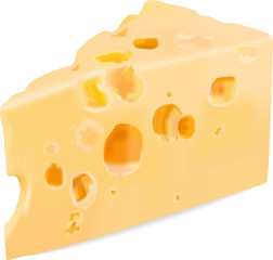 Drawing a piece of cheese