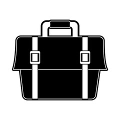 Business briefcase symbol icon vector illustration graphic design