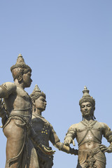 Three Kings Monument, Chiang Mai, Thailand