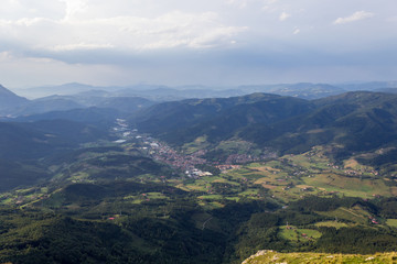 Fototapeta premium Aloña mountain in Oñati