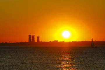Obraz premium Sunset İstanbul