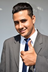 Confident Minority Business Man