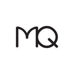 initial letter rounded logo modern