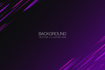 Straight color Light lines abstract vector background