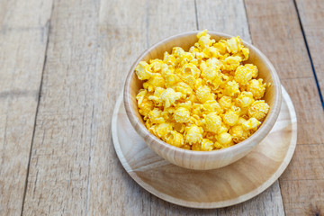 Popcorn cheese salty taste
